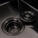 Kitchen sink CM 78*50 L PVD black VALESO Handmade 3.0/1.0 - Фото № 4