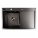 Kitchen sink CM 78*50 L PVD black VALESO Handmade 3.0/1.0 - Фото №1