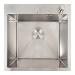 Kitchen sink 50*50 stainless steel VOLCANIC VALESO Handmade (3.0/1.0)