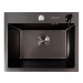 Kitchen sink 50*40 PVD black DÉCOR VALESO Handmade (3.0/1.0)