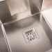 Кухонная мойка Platinum Handmade HDB 780х430х230 на две чаши (квадратный сифон, 3.0/1.0) - Фото № 3