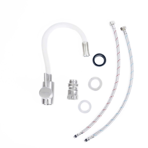 Смеситель гибкий Platinum KT 91 (Белый) - Фото № 1