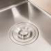Kitchen sink CM 58*48 R stainless steel VALESO Handmade (round siphon 3.0/1.0) - Фото № 4
