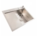 Kitchen sink CM 58*48 R stainless steel VALESO Handmade (round siphon 3.0/1.0) - Фото № 1