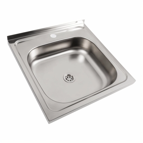 Мойка кухонная из нержавеющей стали Platinum 5050 (0,4/120 мм) - Фото № 1