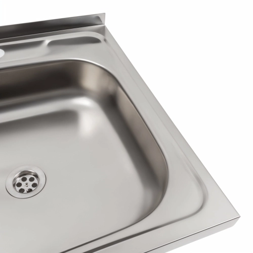 Мойка кухонная из нержавеющей стали Platinum 5050 (0,4/120 мм) - Фото № 2