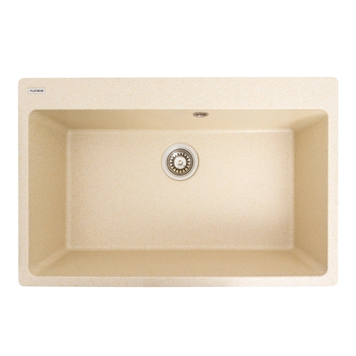 Granite kitchen sink Platinum 7850 Bogema matte (sand)