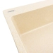 Granite kitchen sink Platinum 7850 Bogema matte (sand) - Фото № 3