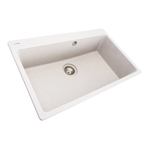 Granite kitchen sink Platinum 7850 Bogema matte (topaz) - Фото № 1