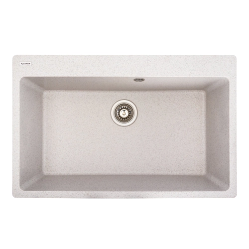Granite kitchen sink Platinum 7850 Bogema matte (topaz)
