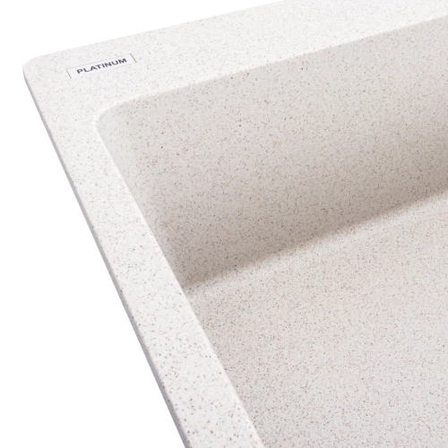 Granite kitchen sink Platinum 7850 Bogema matte (topaz) - Фото № 3