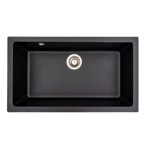 Granite kitchen sink Platinum 7945 Paruana matte Black