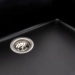 Granite kitchen sink Platinum 7945 Paruana matte Black - Фото № 4