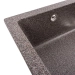 Granite kitchen sink Platinum 7945 Paruana matte Mix - Фото № 3