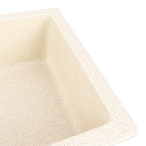 Granite kitchen sink Platinum 7945 Paruana matte Sand - Фото № 2