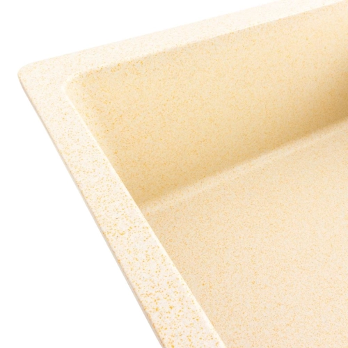 Granite kitchen sink Platinum 7850 ROMA matte (sand) - Фото № 3