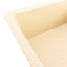Granite kitchen sink Platinum 7850 ROMA matte (sand) - Фото № 3