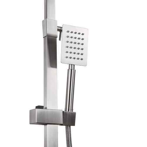 Душевая колонна Platinum T 76 NES нержавейка - Фото № 1