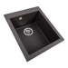 Granite kitchen sink Platinum 4150 SOKIL matte Grenadine - Фото № 1