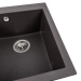 Granite kitchen sink Platinum 4150 SOKIL matte Grenadine - Фото № 2