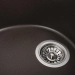 Granite kitchen sink Platinum 5847 ONYX matte Dark rock - Фото № 4