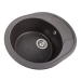 Granite kitchen sink Platinum 5847 ONYX matte Grenadine - Фото № 1