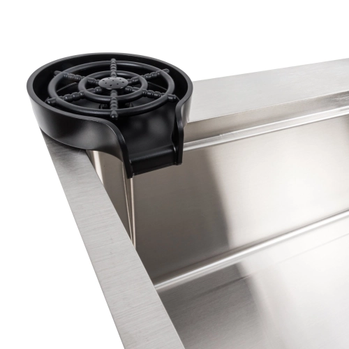 Кухонная мойка 75*45B PVD сатин Platinum Handmade "ВОДОСПАД" - Фото № 3