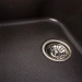 Granite kitchen sink Platinum 7950 Equatoria matte Grenadine - Фото № 4