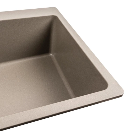 Granite kitchen sink Platinum 7850 Bogema matte Titan - Фото № 2