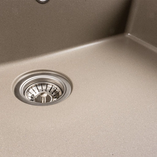 Granite kitchen sink Platinum 7850 Bogema matte Titan - Фото № 4