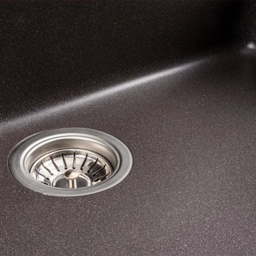 Granite kitchen sink Platinum 7945 Paruana matte Grenadine - Фото № 4
