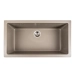 Granite kitchen sink Platinum 7945 Paruana matte Titanium - Фото №1
