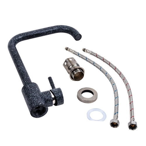 Смеситель кухонный Platinum NS02B (3008B-NA) графит - Фото № 1