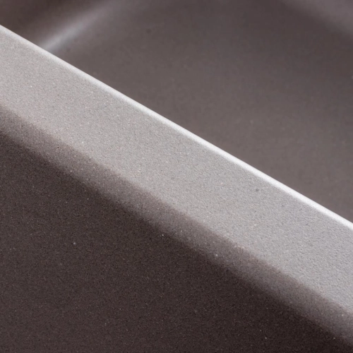 Granite kitchen sink Platinum 7950 Equatoria matte Dune - Фото № 5