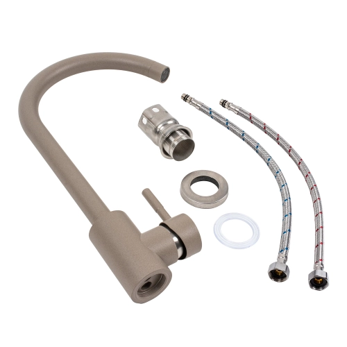 Смеситель Platinum 56 B NESP (3008 А) Титан - Фото № 1