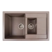 Granite kitchen sink Platinum 7850W TOSKANA matte Dune