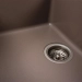 Granite kitchen sink Platinum 7850W TOSKANA matte Dune - Фото № 4
