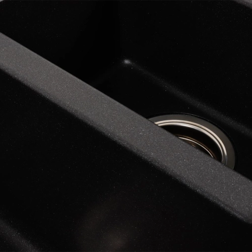 Granite kitchen sink Platinum 7850W TOSKANA matte Morion - Фото № 4