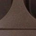 Granite kitchen sink Platinum 7950 Equatoria matte Dark rock - Фото № 6