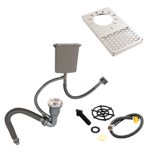 Кухонная мойка нержавейка 78*46 Platinum Handmade - Фото № 7