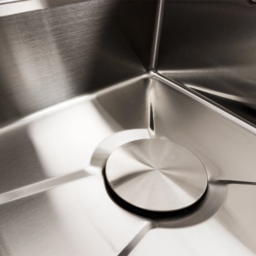 Кухонная мойка 75*45М сатин Platinum Handmade "Водопад" - Фото № 3