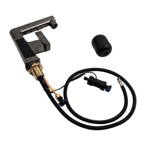 Смеситель для умывальника с индикатором A236 Platinum - Фото № 4