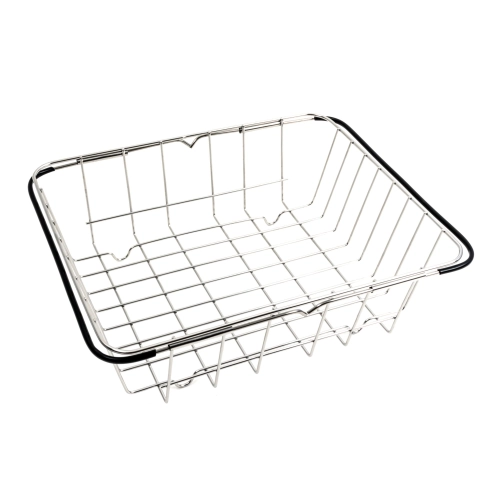 Корзина для мойки гибкая из нержавеющей стали L2007 Platinum - Фото № 1