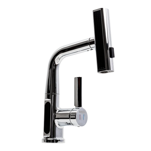 Смеситель для умывальника с индикатором A240 Platinum - Фото № 1