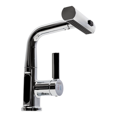 Смеситель для умывальника с индикатором A240 Platinum