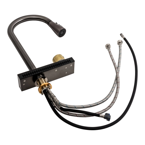 Смеситель под мойку "Водопад" ZS85 Platinum - Фото № 1