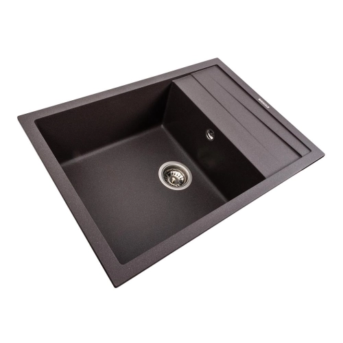Kitchen sink granite matte 7050 CASCADA Platinum Grenadine - Фото № 1