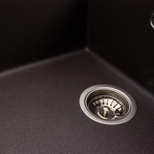 Kitchen sink granite matte 7050 CASCADA Platinum Grenadine - Фото № 4