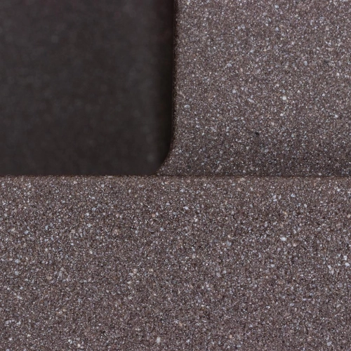 Kitchen sink granite matte 7050 CASCADA Platinum Grenadine - Фото № 6
