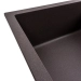 Kitchen sink granite matte 7050 CASCADA Platinum Grenadine - Фото № 3